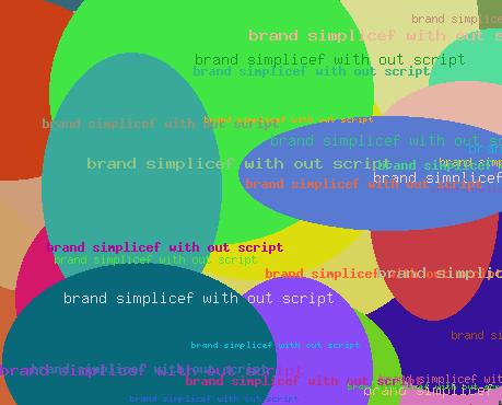 BRAND SIMPLICEF WITH OUT SCRIPT